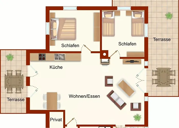 Reethaus Arkonablick, In Erster Reihe Am Kurpark Und Meer, Hunde Herzlich Willkommen וילה